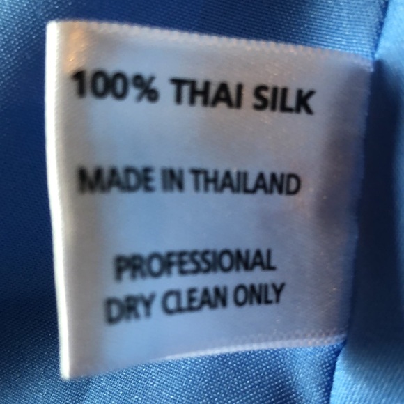 Marisa Baratelli 100% Thai Silk Strapless Dress and Cropped Jacket - Picture 16 of 17